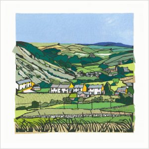 Hills and Valleys print