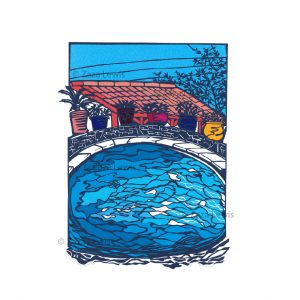 Poolside Reflections