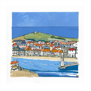 Sunny Day in Cornwall – print