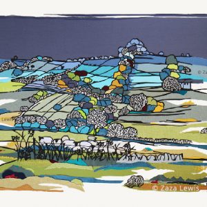 October Fields print