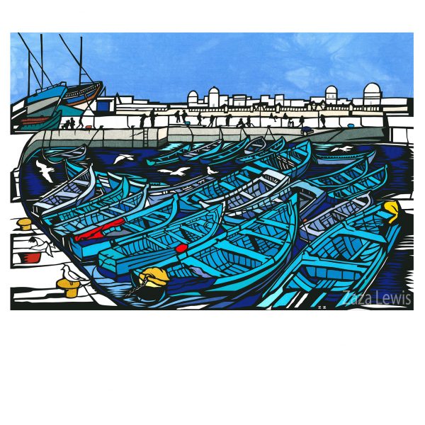 Fishing Boats under the Atlantic Sky - Image 3